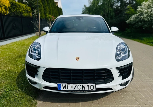 Porsche Macan cena 158500 przebieg: 128000, rok produkcji 2018 z Warszawa małe 191